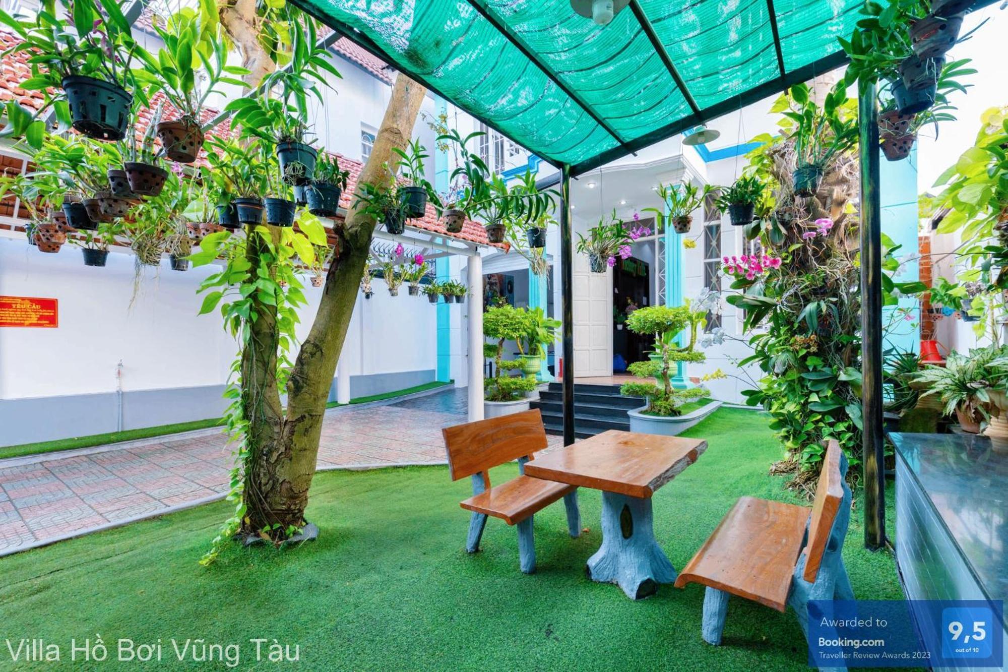 Villa San Vuon Gan Bien Bai Sau - Free Bida - Dan Karaoke 붕타우 외부 사진
